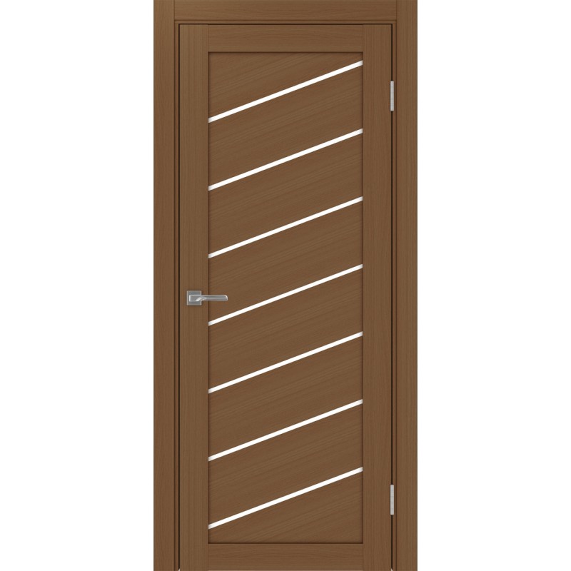 Межкомнатная дверь Турин 508У.112, цвет орех NL, заполнение LACбелый, размер 200*80 см.