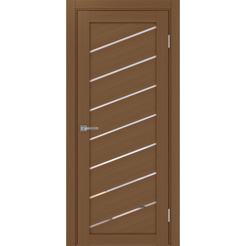 Межкомнатная дверь Турин 508У.112, цвет орех NL, заполнение Прозрачное, размер 200*80 см.