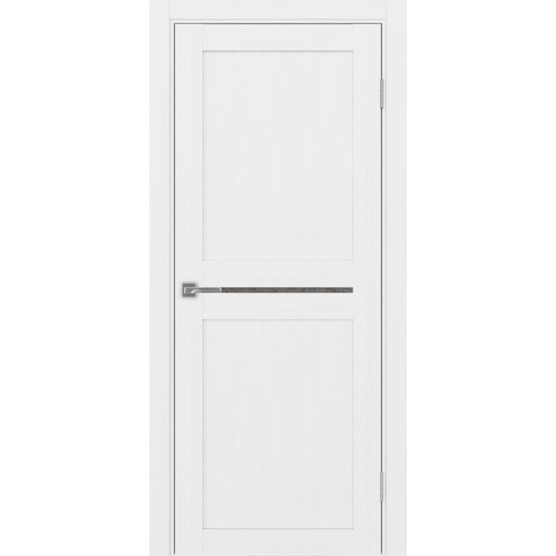 Межкомнатная дверь Турин 520.121, цвет белый лёд, заполнение Дали бронзовое, размер 200*80 см.