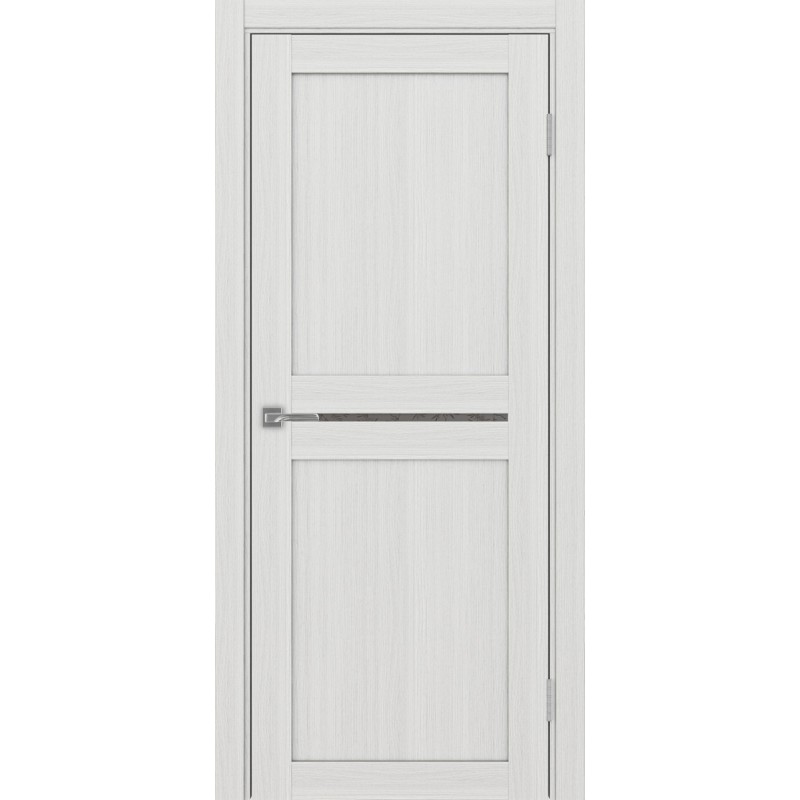 Межкомнатная дверь Турин 520.121, цвет ясень серебристый, заполнение Дали бронзовое, размер 200*80 см.