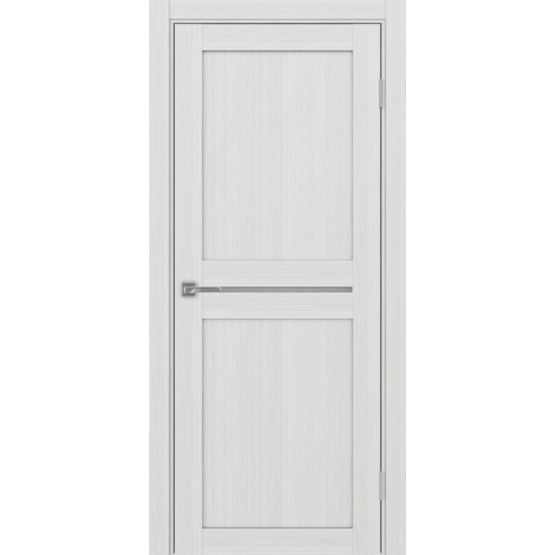 Межкомнатная дверь Турин 520.121, цвет ясень серебристый, заполнение Пунта бесцветное, размер 200*80 см.