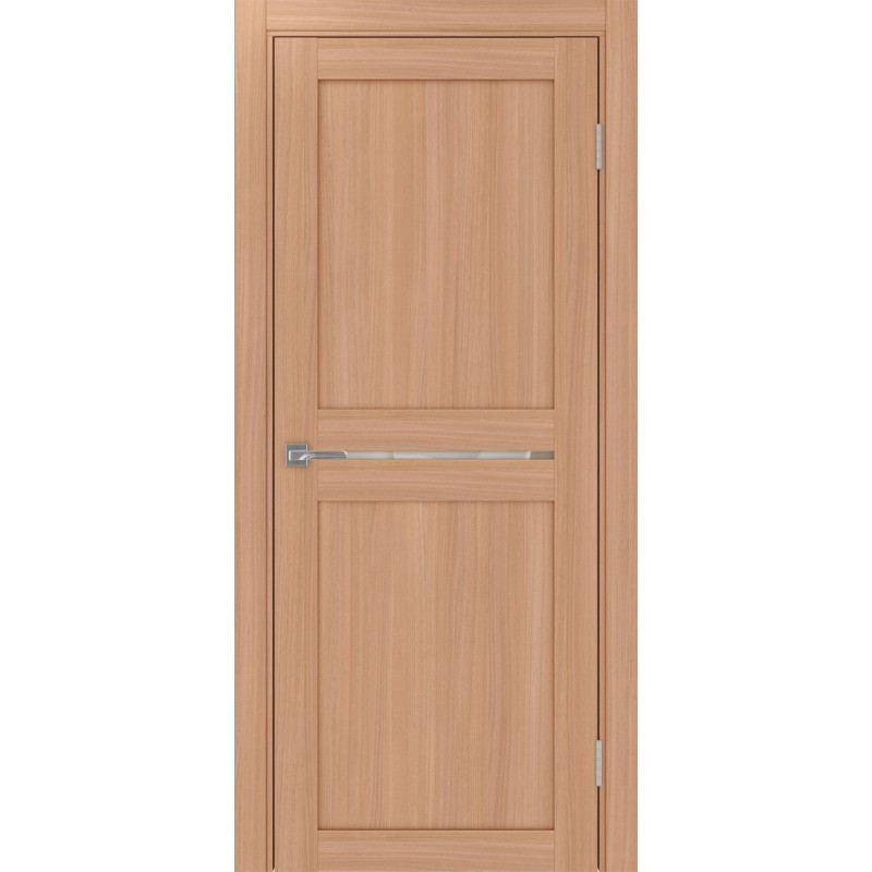 Межкомнатная дверь Турин 520.121, цвет ясень тёмный, заполнение Зеркало/Зеркало, размер 200*80 см.