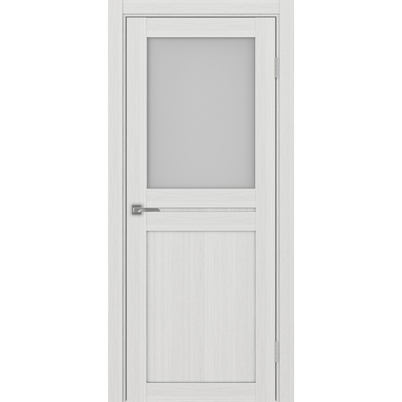 Межкомнатная дверь Турин 520.211, цвет ясень серебристый, заполнение Мателюкс, размер 200*80 см.