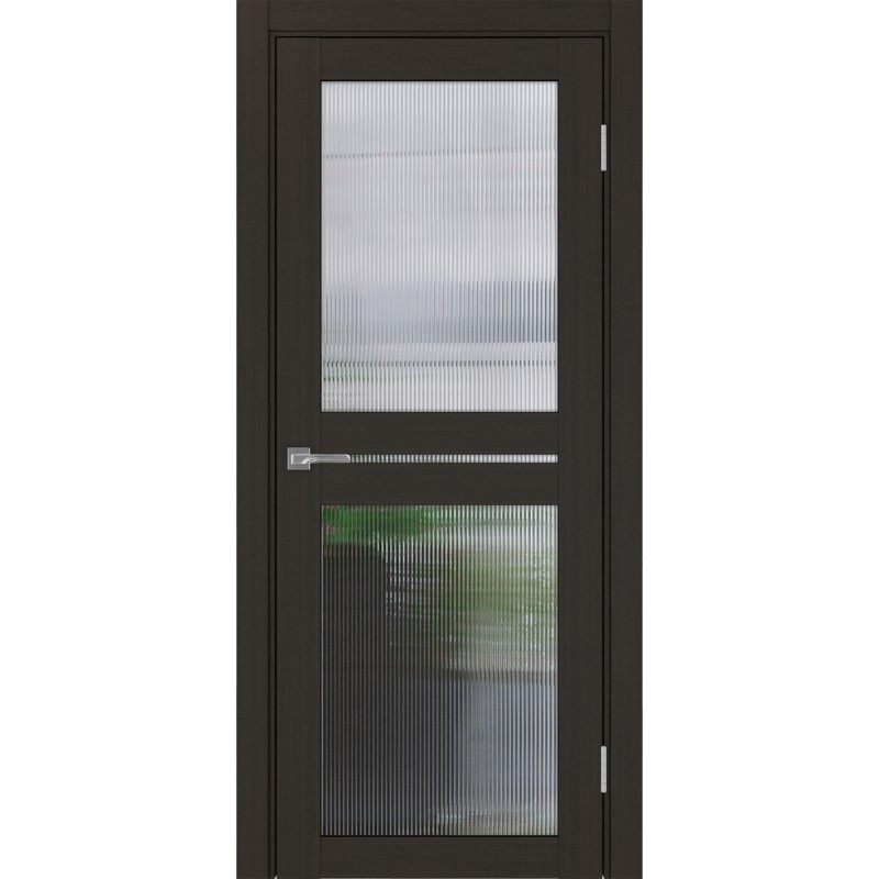 Межкомнатная дверь Турин 520.222, цвет венге FL, заполнение Мору, размер 200*80 см.