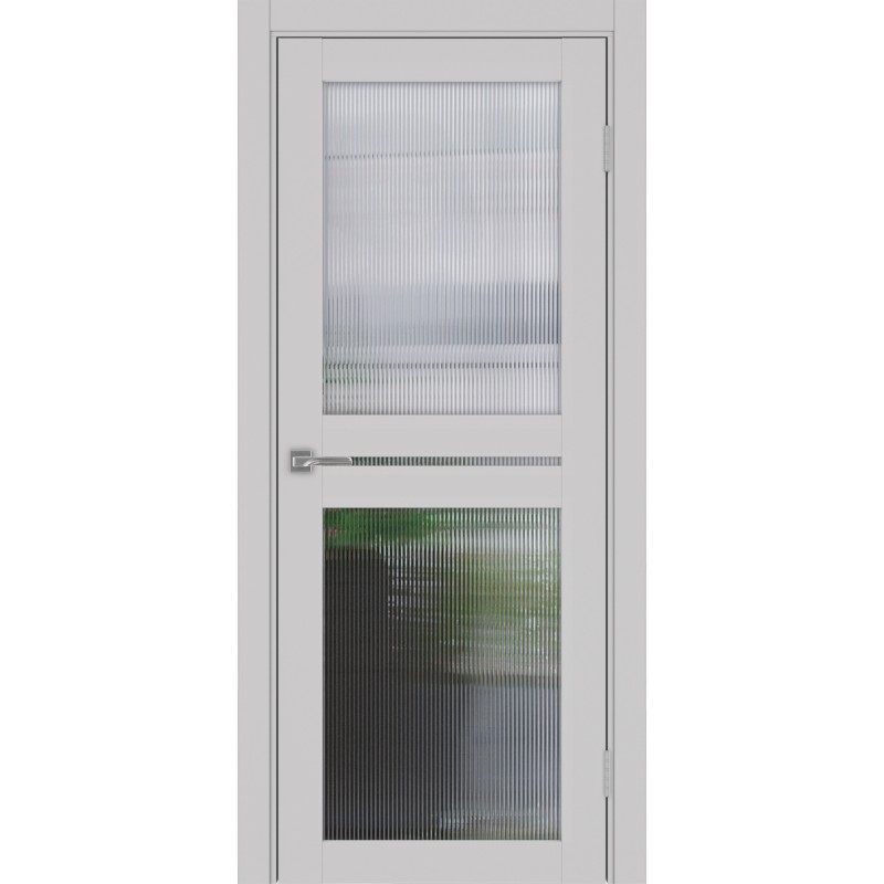 Межкомнатная дверь Турин 520.222, цвет пепельный, заполнение Мору, размер 200*45 см.