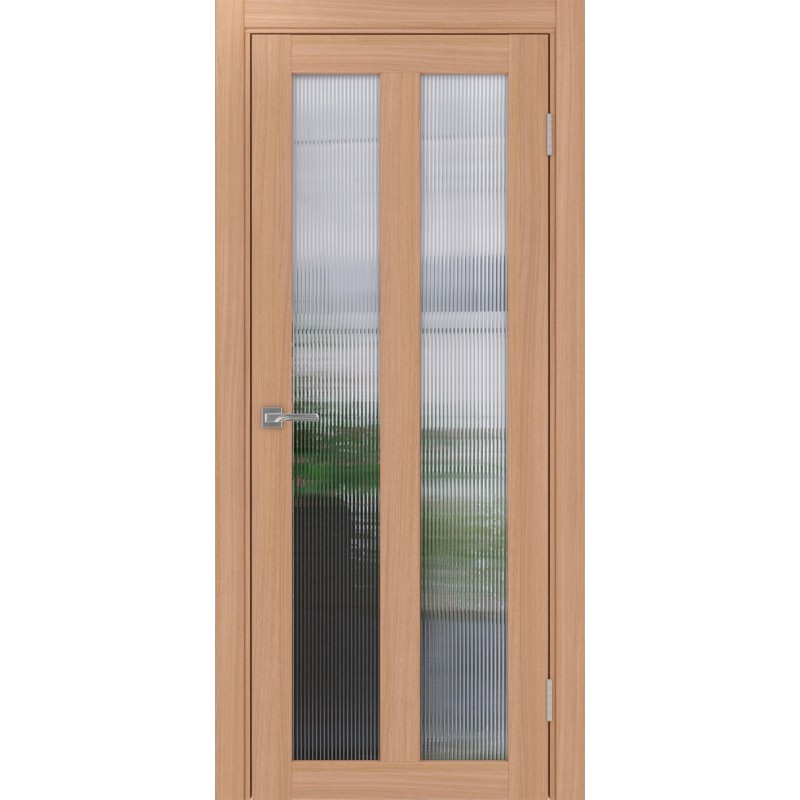Межкомнатная дверь Турин 521.22, цвет ясень тёмный, заполнение Мору, размер 200*70 см.