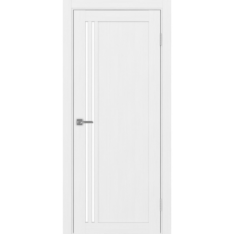 Межкомнатная дверь Турин 556.21, цвет белый лёд, заполнение LACбелый, размер 200*80 см.