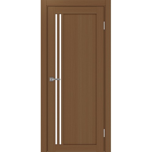 Турин 556.21, цвет Орех NL стекло LACбелый, размер 80*200 см.