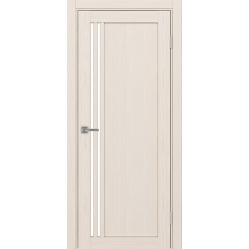 Турин 556.21, цвет Ясень перламутровый стекло LACбелый, размер 80*200 см.