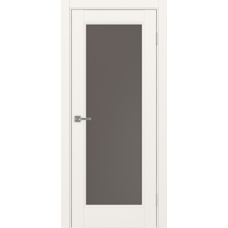 Межкомнатная дверь Турин Neo 501.2, цвет, бежевый, заполнение Бронза матовое, размер 200*80 см.