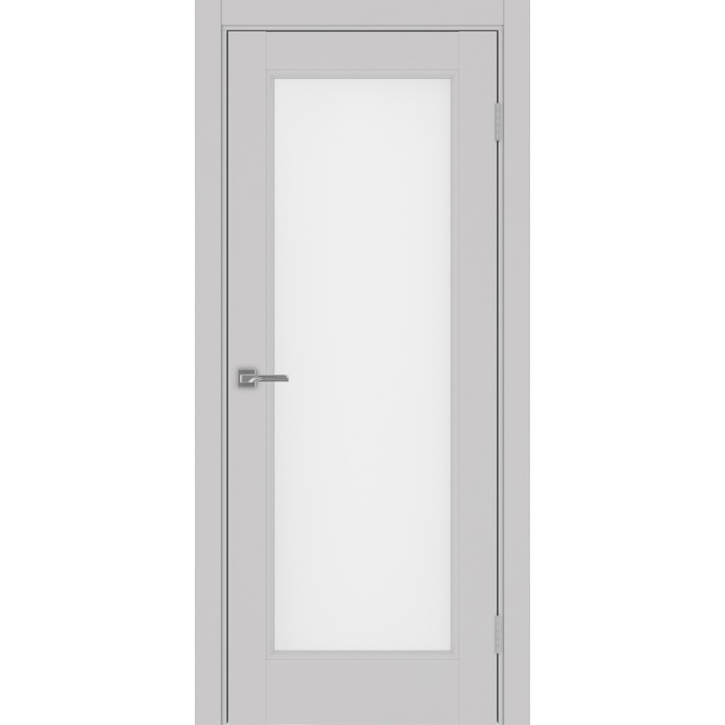Межкомнатная дверь Турин Neo 501.2, цвет пепельный, заполнение Мателюкс, размер 200*80 см.
