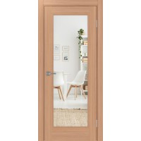 Турин Neo 501.2, цвет ясень тёмный, заполнение Зеркало, размер 200*80 см.