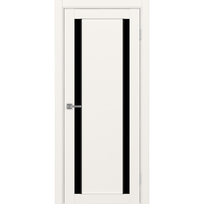 Межкомнатная дверь Турин 522.212 АПП молдинг SB, цвет, бежевый, заполнение LACчерный, размер 200*80 см.