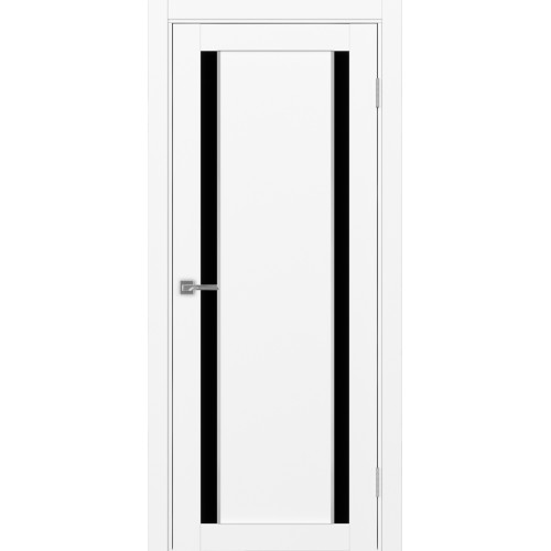 Турин 522.212 АПП молдинг SC, цвет белый снежный, заполнение LACчерный, размер 200*80 см.