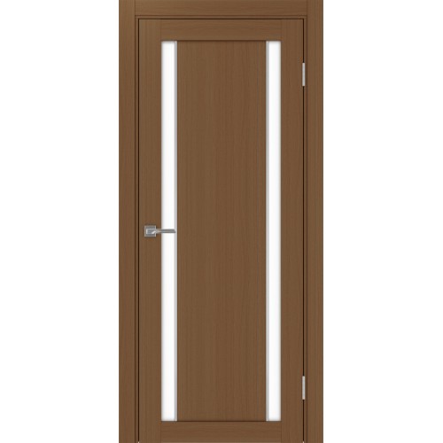 Турин 522AПП.212, цвет Орех NL молдинг алюм.хром стекло LACбелый, размер 80*200 см.