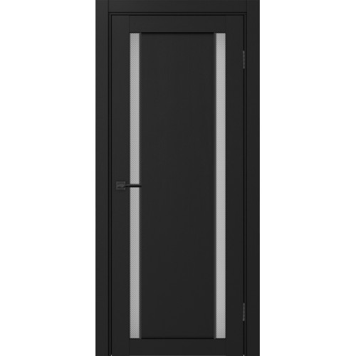 Турин 522АПС.212, цвет Антрацит молдинг алюм.чёрн стекло Пунта бесцветное, размер 80*200 см.