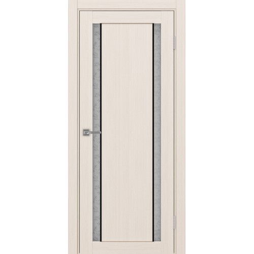 Турин 522АПС.212, цвет Ясень перламутровый молдинг алюм.чёрн стекло Дали бесцветное, размер 80*200 см.