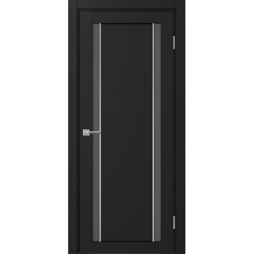 Турин 522АПС.212, цвет Антрацит молдинг алюм.хром стекло Графит матовое, размер 80*200 см.