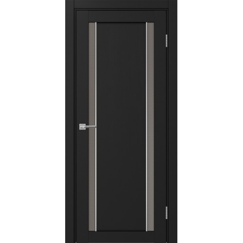 Турин 522АПС.212, цвет Антрацит молдинг алюм.хром стекло Пунта бронзовое, размер 80*200 см.