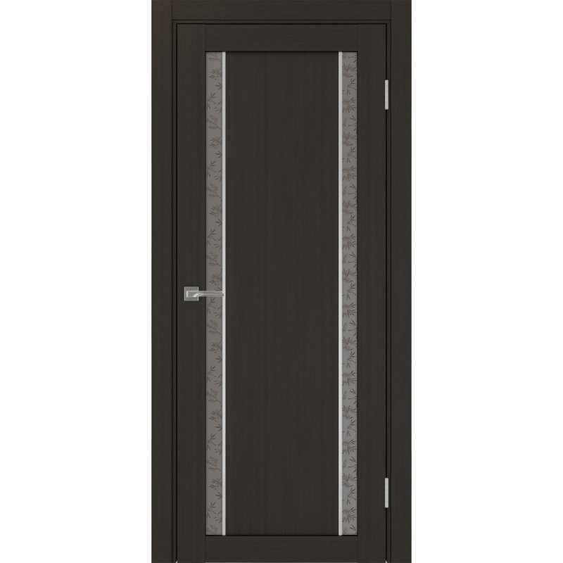 Межкомнатная дверь Турин 522.212 АПС молдинг SC, цвет венге FL, заполнение Дали бронзовое, размер 200*80 см.