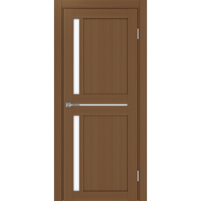 Межкомнатная дверь Турин 523.221, цвет орех NL, заполнение LACбелый, размер 200*80 см.