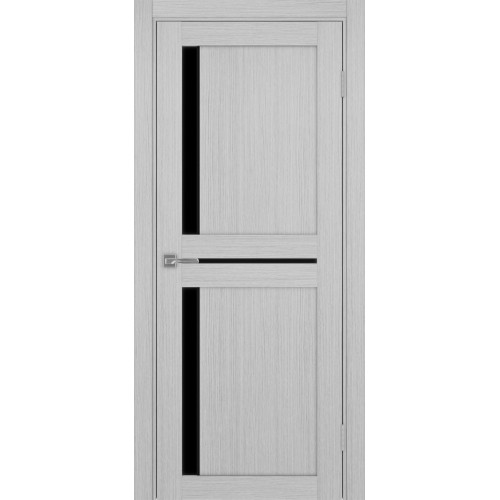 Турин 523.221 АПП молдинг SB, цвет дуб серый FL, заполнение LACчерный, размер 200*80 см.