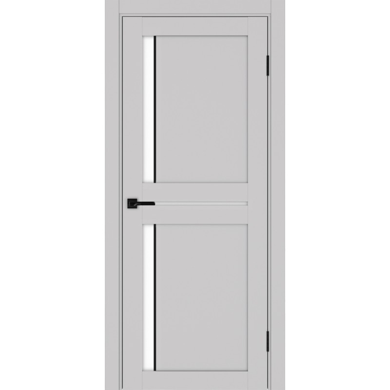 Межкомнатная дверь Турин 523.221 АПП молдинг SB, цвет пепельный, заполнение LACбелый, размер 200*80 см.