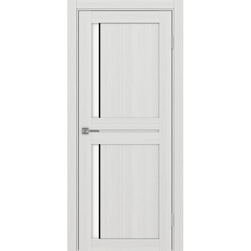 Турин 523.221 АПП молдинг SB, цвет ясень серебристый, заполнение LACбелый, размер 200*80 см.