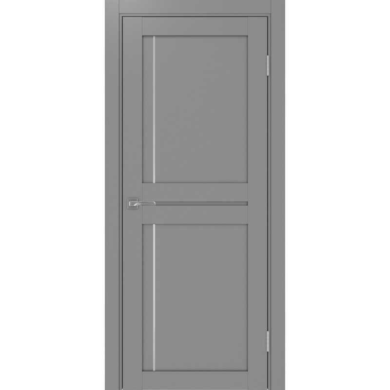 Межкомнатная дверь Турин 523.111 АПП молдинг SC, цвет серый, размер 200*80 см.