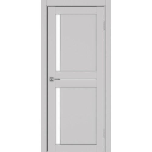 Турин 523.221 АПП молдинг SC, цвет пепельный, заполнение LACбелый, размер 200*80 см.