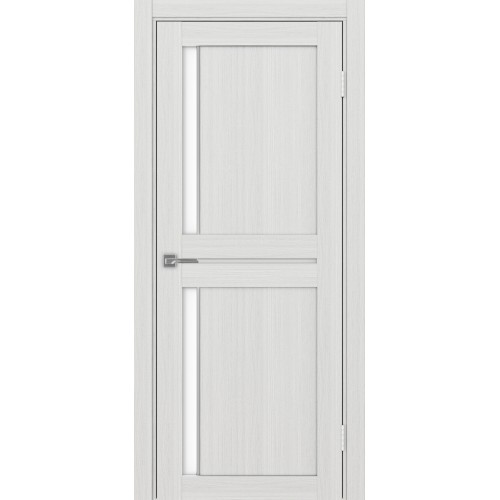 Турин 523.221 АПП молдинг SC, цвет ясень серебристый, заполнение LACбелый, размер 200*80 см.