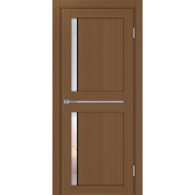 Межкомнатная дверь Турин 523.221 АПС молдинг SB, цвет орех NL, заполнение Прозрачное, размер 200*80 см.