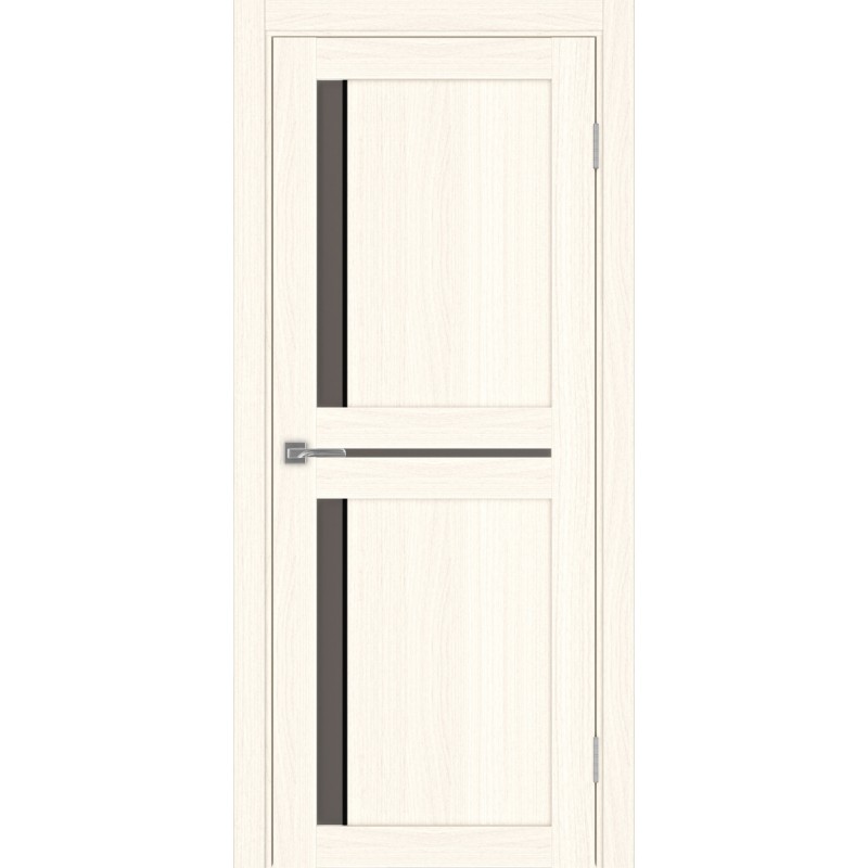 Межкомнатная дверь Турин 523.221 АПС молдинг SB, цвет ясень светлый, заполнение Бронза матовое, размер 200*80 см.