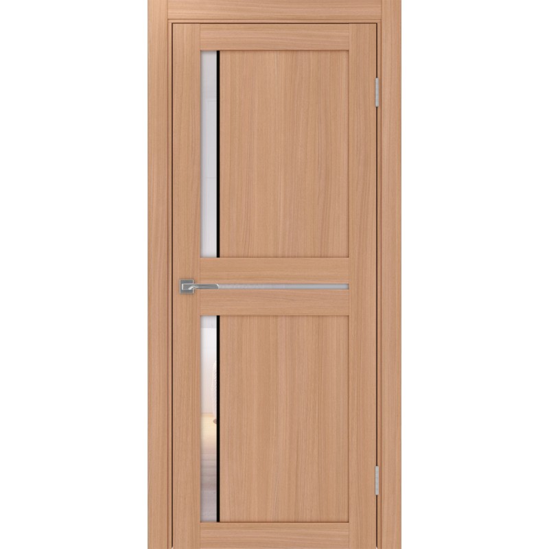 Межкомнатная дверь Турин 523.221 АПС молдинг SB, цвет ясень тёмный, заполнение Прозрачное, размер 200*80 см.