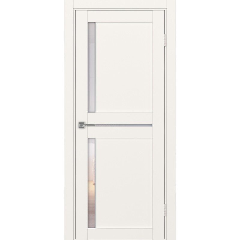 Межкомнатная дверь Турин 523.221 АПС молдинг SC, цвет, бежевый, заполнение Прозрачное, размер 200*80 см.