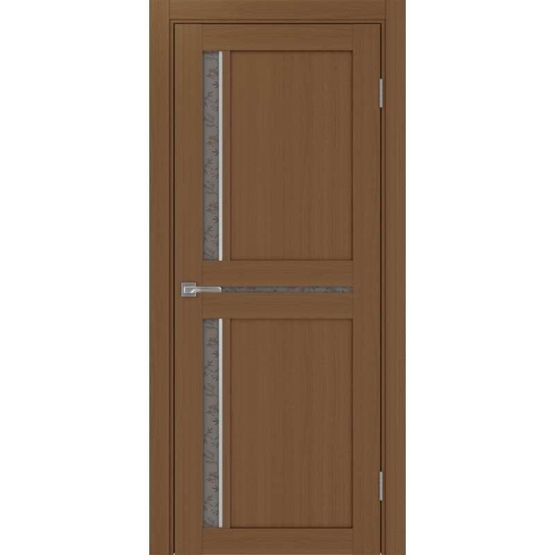 Межкомнатная дверь Турин 523.221 АПС молдинг SC, цвет орех NL, заполнение Дали бронзовое, размер 200*80 см.