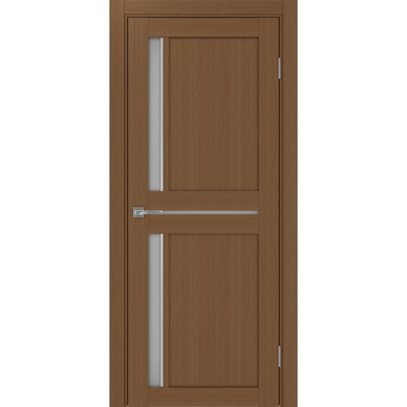 Межкомнатная дверь Турин 523.221 АПС молдинг SC, цвет орех NL, заполнение Пунта бесцветное, размер 200*80 см.