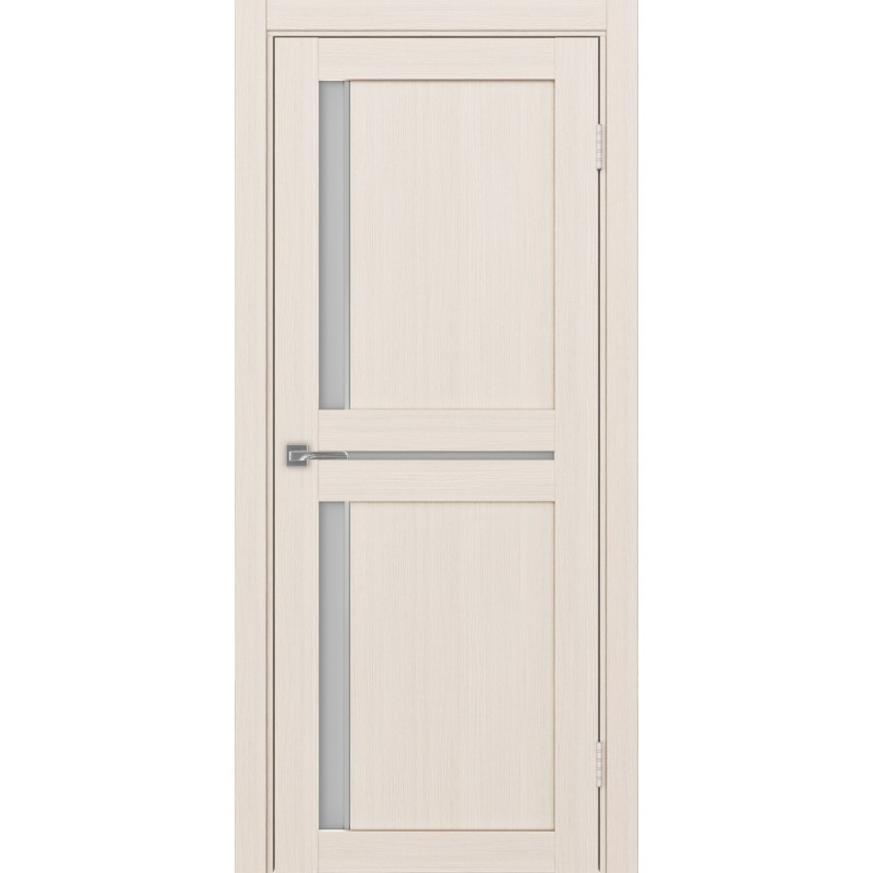 Межкомнатная дверь Турин 523.221 АПС молдинг SC, цвет ясень перламутровый, заполнение Мателюкс, размер 200*80 см.