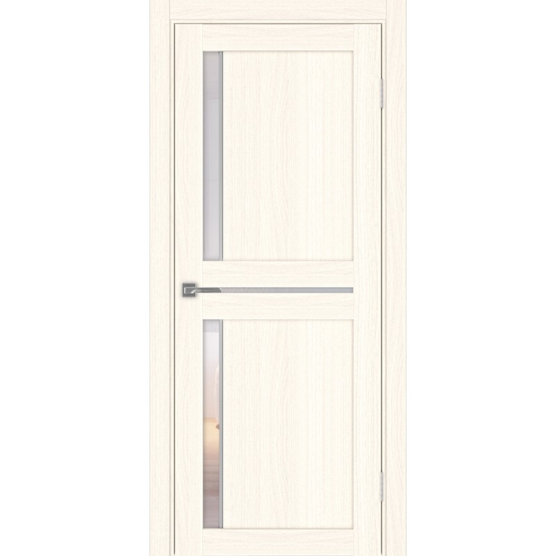 Межкомнатная дверь Турин 523.221 АПС молдинг SC, цвет ясень светлый, заполнение Прозрачное, размер 200*80 см.