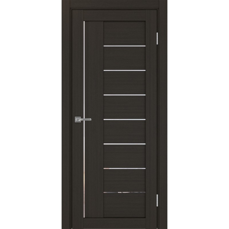 Межкомнатная дверь Турин 524.21, цвет венге FL, заполнение Прозрачное, размер 200*80 см.