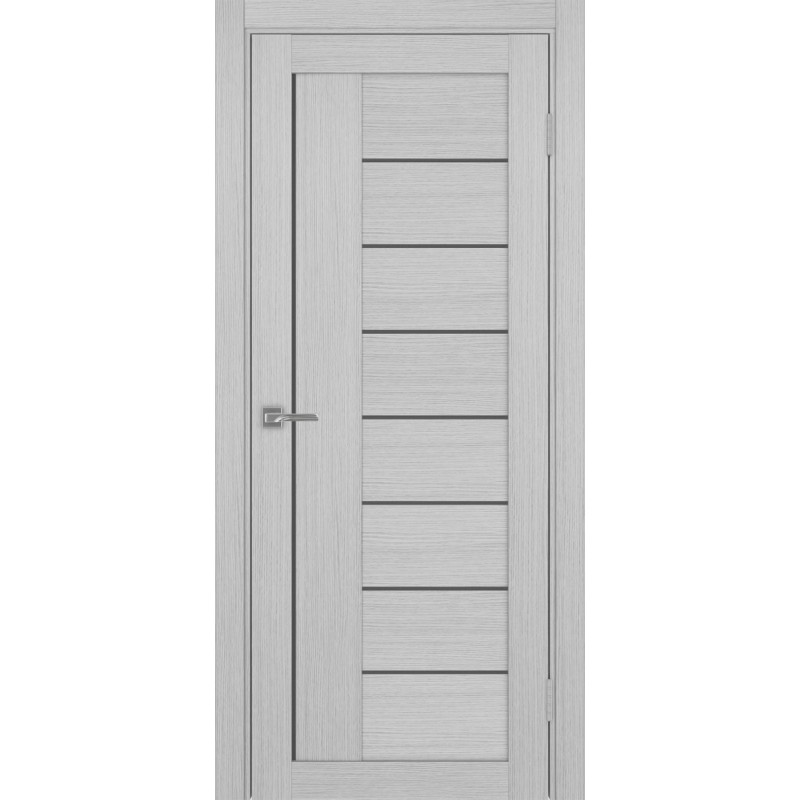 Межкомнатная дверь Турин 524.21, цвет дуб серый FL, заполнение Графит матовое, размер 200*80 см.