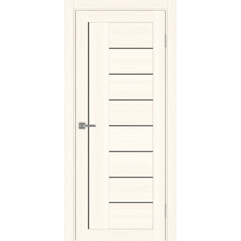 Межкомнатная дверь Турин 524.21, цвет ясень светлый, заполнение Бронза матовое, размер 200*80 см.