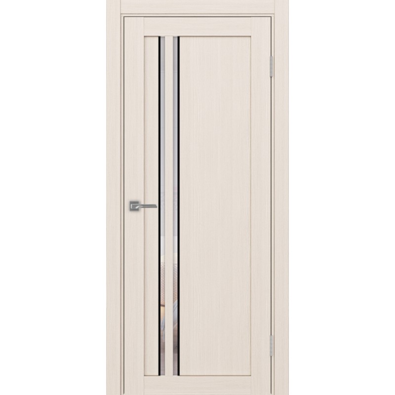 Межкомнатная дверь Турин 525.121 АПС молдинг SB, цвет ясень перламутровый, заполнение Прозрачное, размер 200*80 см.