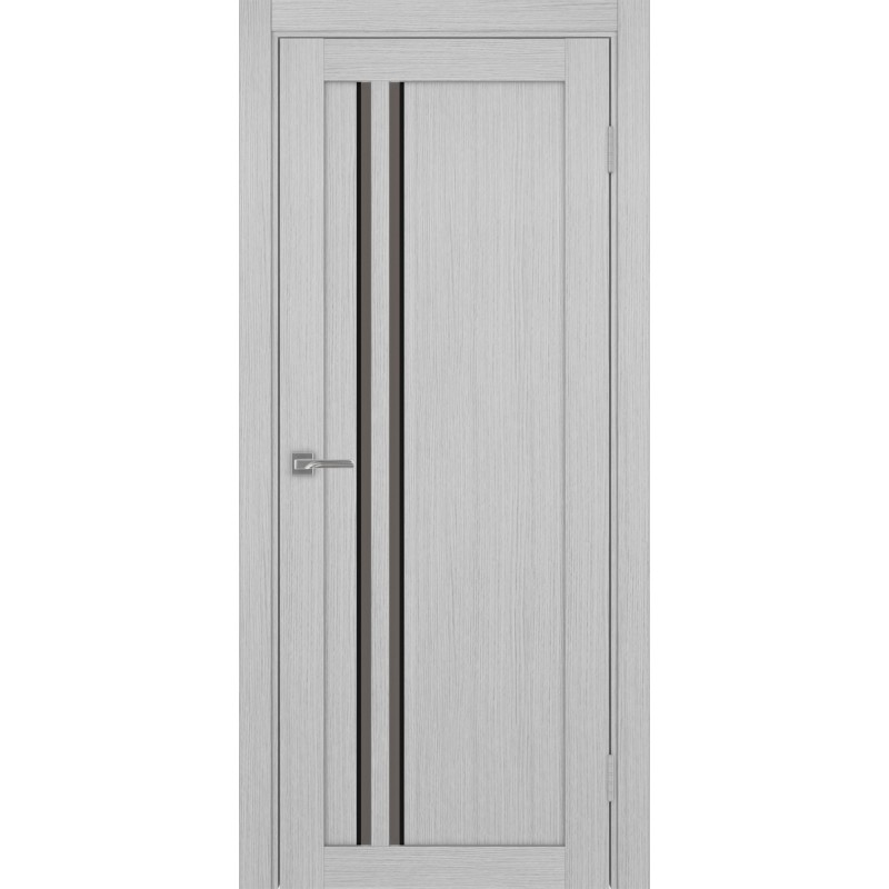 Межкомнатная дверь Турин 525.121 АПС молдинг SB, цвет дуб серый FL, заполнение Бронза матовое, размер 200*80 см.