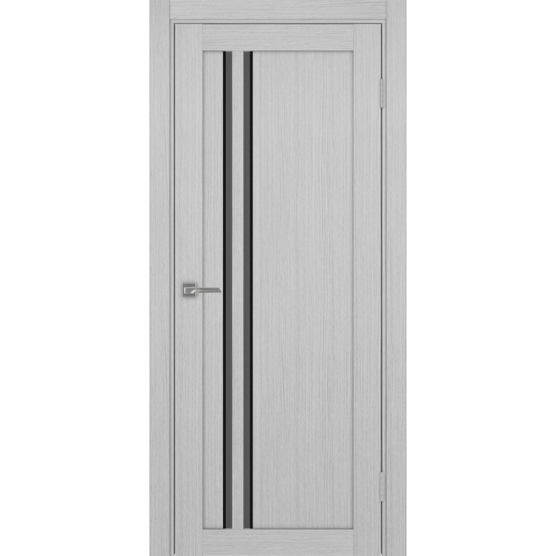 Межкомнатная дверь Турин 525.121 АПС молдинг SB, цвет дуб серый FL, заполнение Графит матовое, размер 200*80 см.