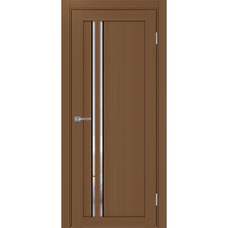 Межкомнатная дверь Турин 525.121 АПС молдинг SB, цвет орех NL, заполнение Прозрачное, размер 200*80 см.