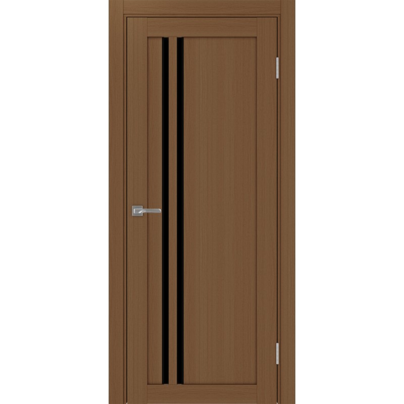 Межкомнатная дверь Турин 525.121 АПС молдинг SB, цвет орех NL, заполнение LACчерный, размер 200*80 см.