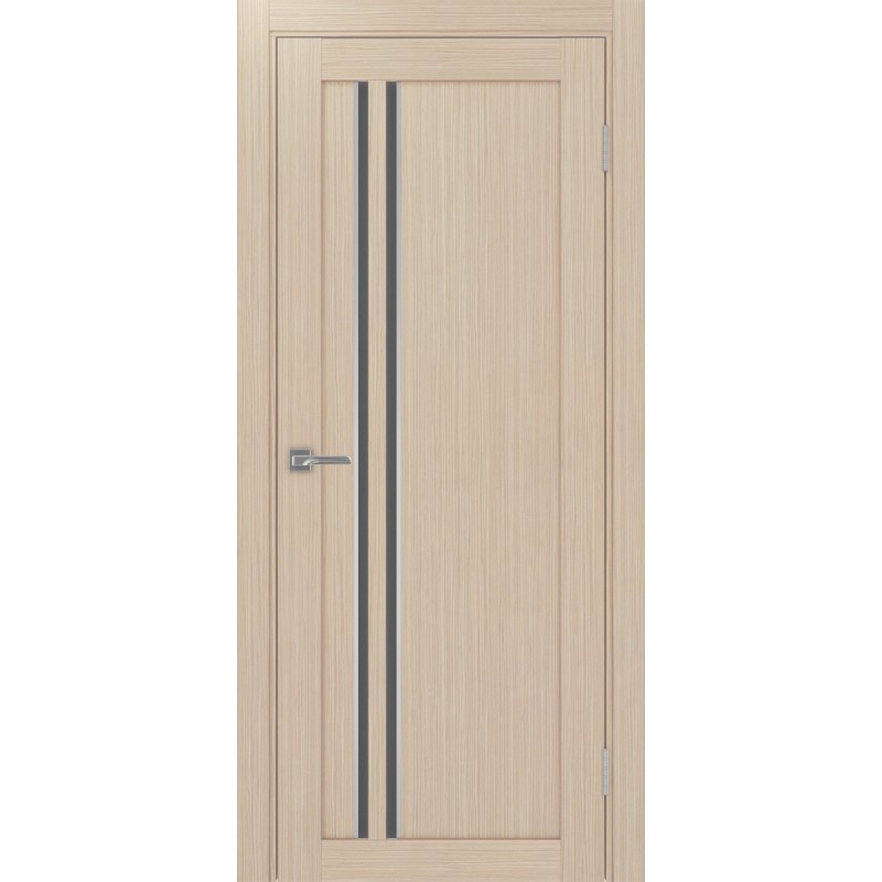 Межкомнатная дверь Турин 525.121 АПС молдинг SC, цвет дуб беленый FL, заполнение Графит матовое, размер 200*80 см.