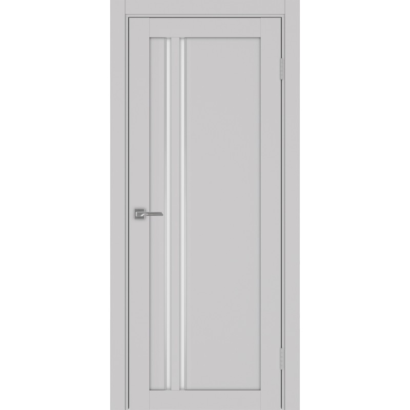 Межкомнатная дверь Турин 525.121 АПС молдинг SC, цвет пепельный, заполнение Мателюкс, размер 200*80 см.