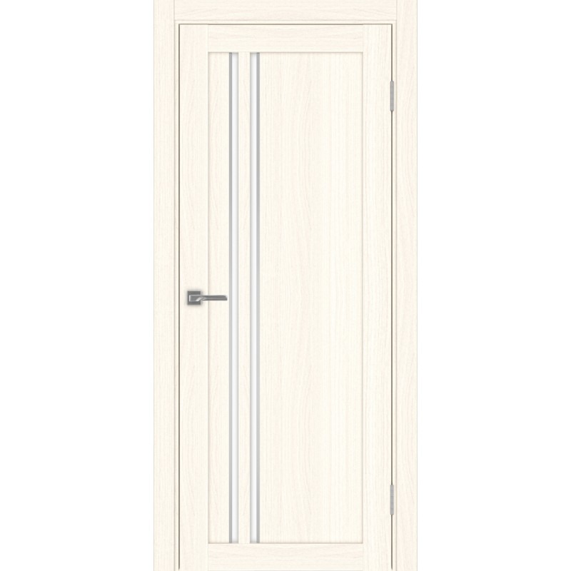 Межкомнатная дверь Турин 525.121 АПС молдинг SC, цвет ясень светлый, заполнение LACбелый, размер 200*80 см.